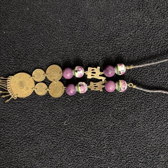 Vintage Peruvian Coin Necklace - Picture 7 of 9